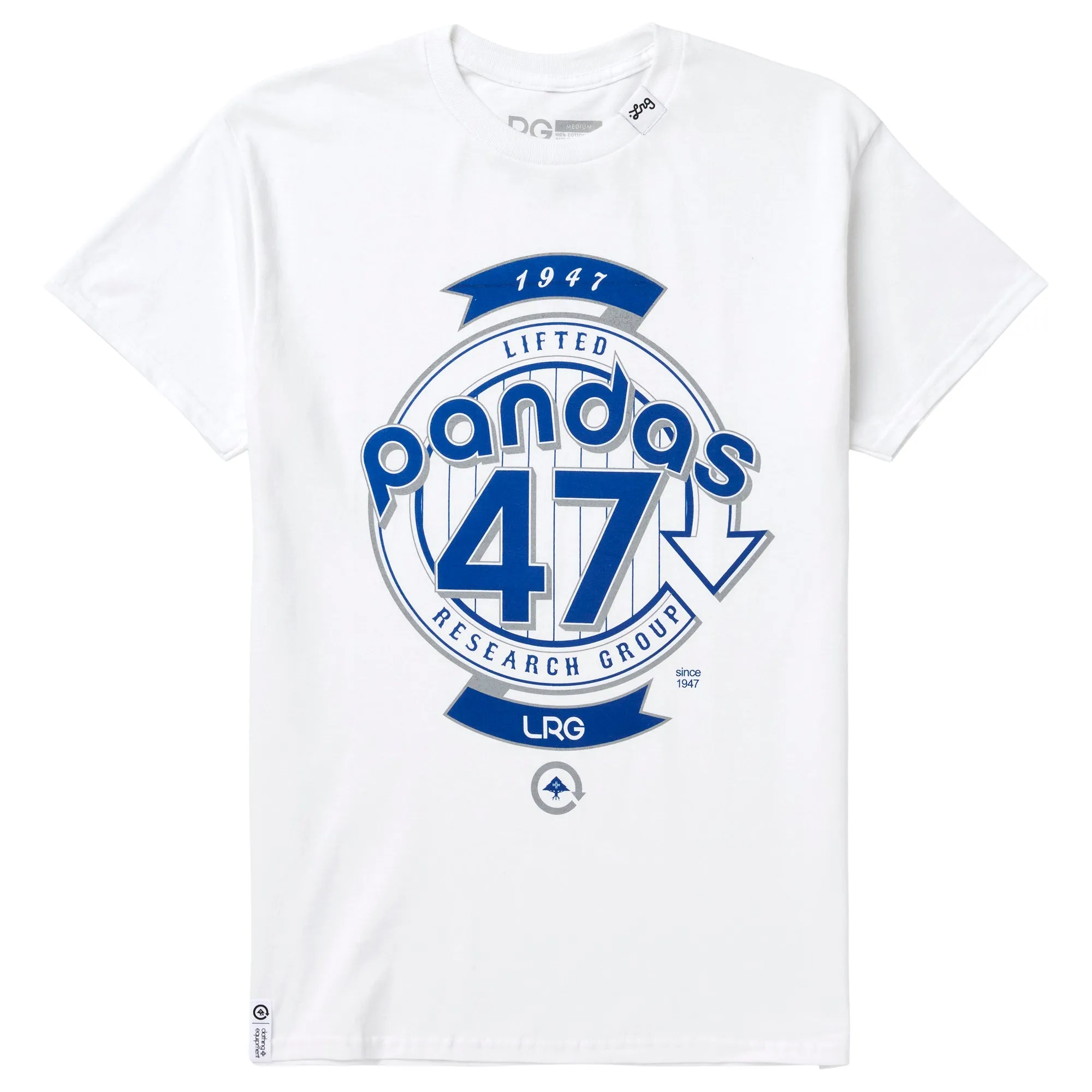 PANDAS 47 TEE - WHITE sold by Lrg