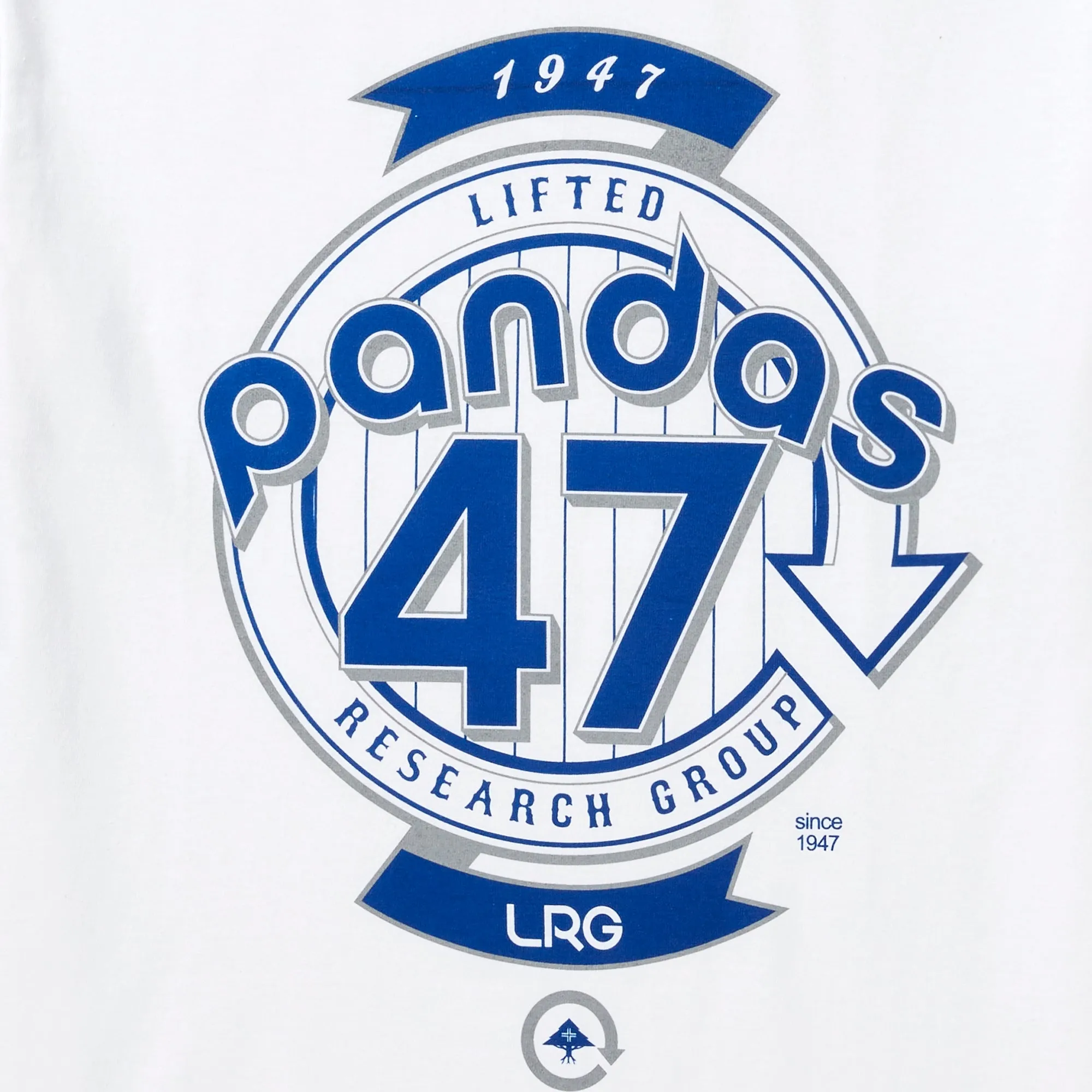 PANDAS 47 TEE - WHITE sold by Lrg product image thumbnail 2