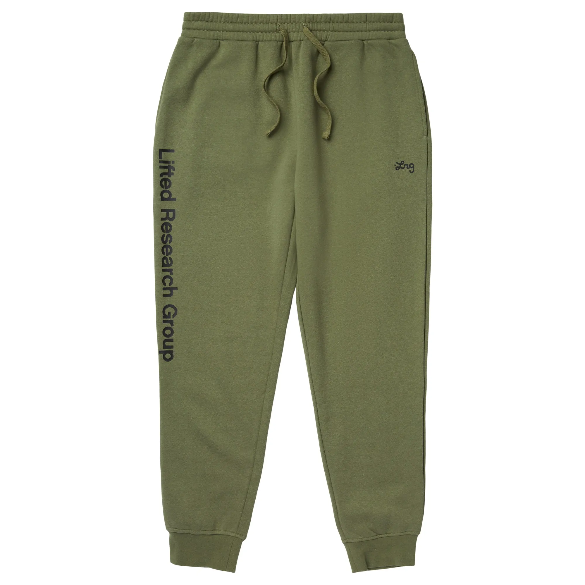 LIFTED SCRIPT JOGGER SWEATPANTS - OLIVINE sold by Lrg product image thumbnail 4