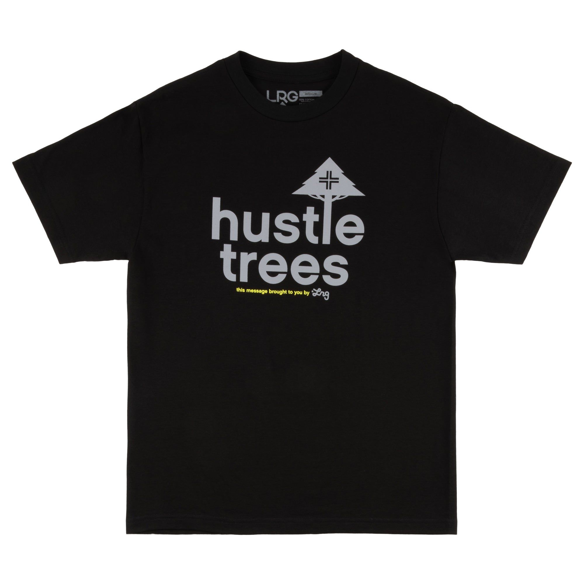 HUSTLE TREES TEE BLACK sold by Lrg