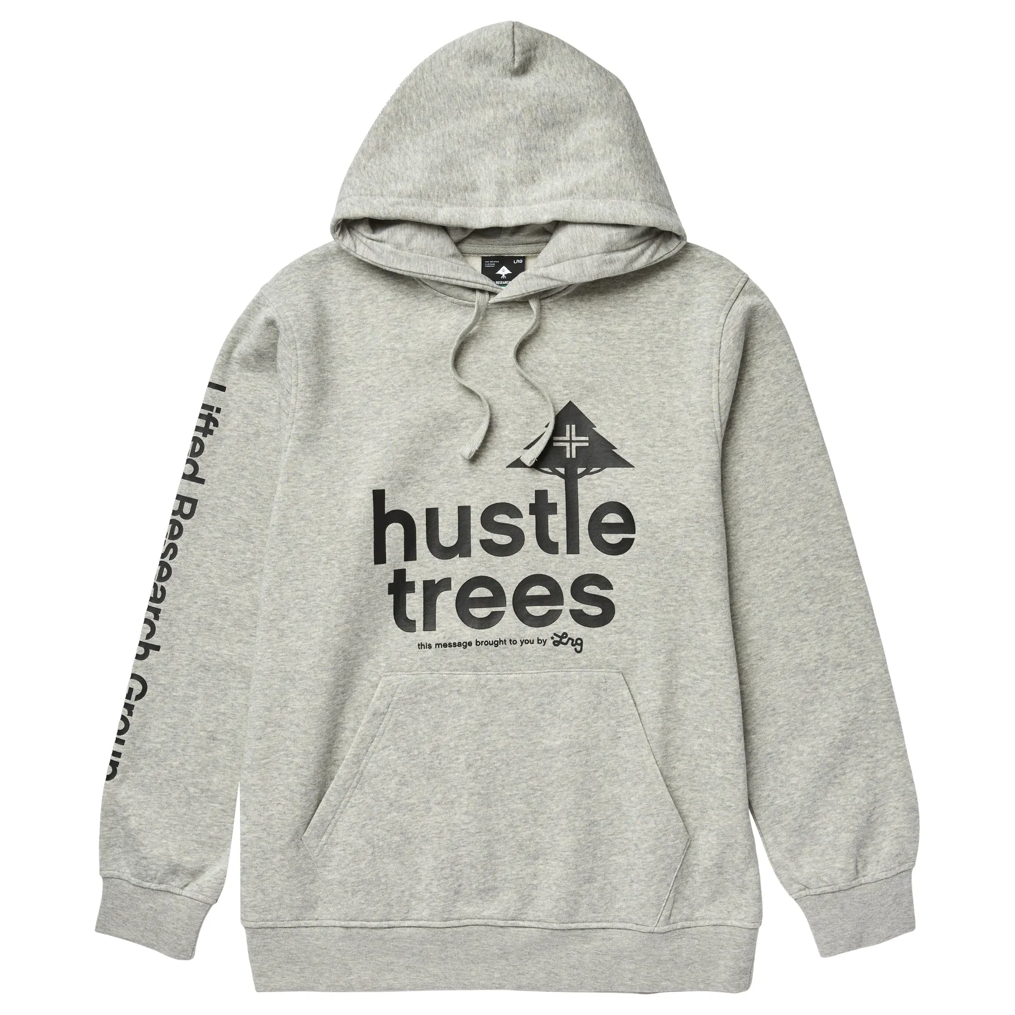 EVERYDAY HUSTLE TREES PULLOVER HOODIE - HEATHER GREY sold by Lrg