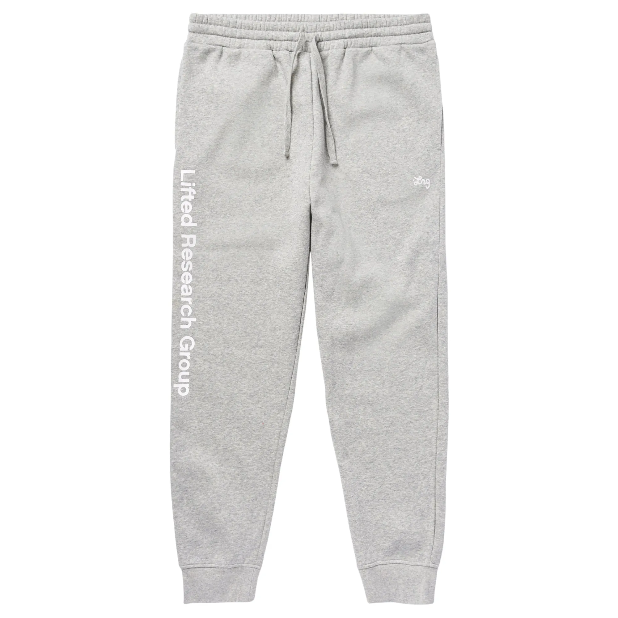 LIFTED SCRIPT JOGGER SWEATPANTS - HEATHER GREY sold by Lrg product image thumbnail 4