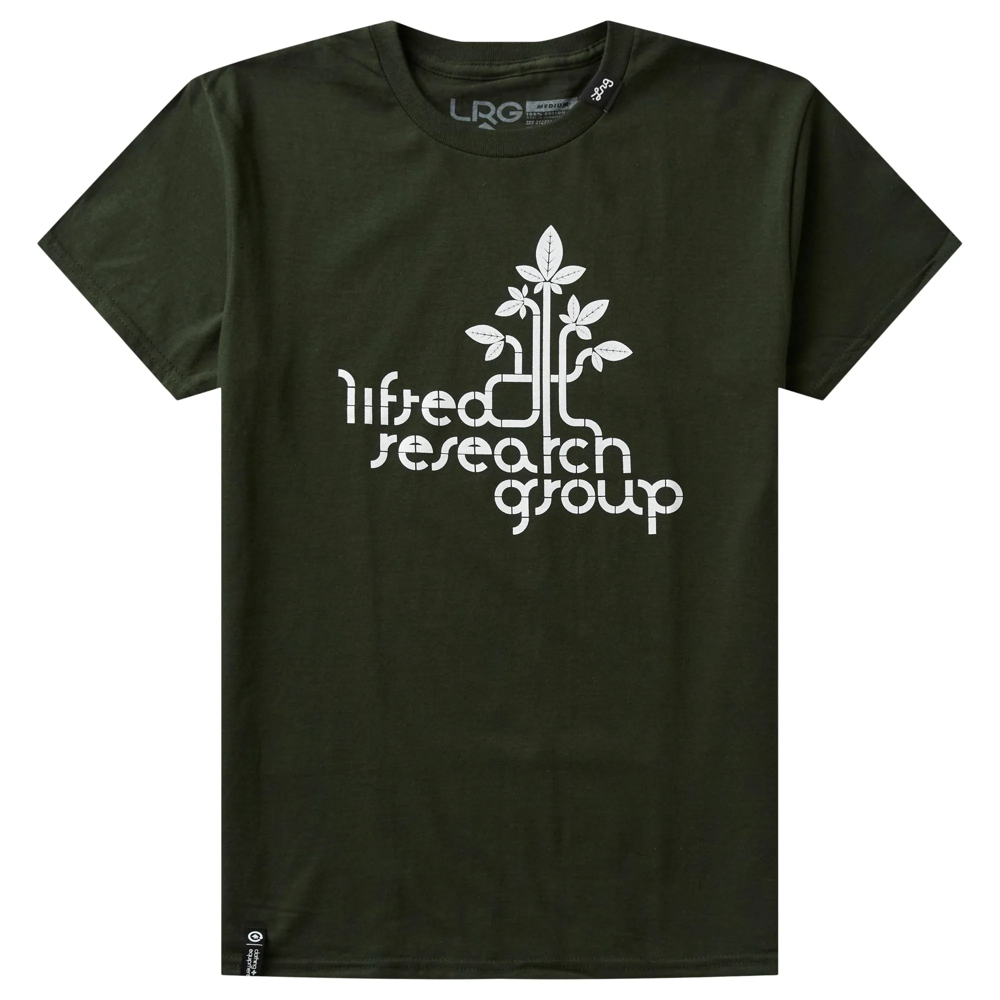 AMONG THE LEAVES TEE - FOREST GREEN sold by Lrg
