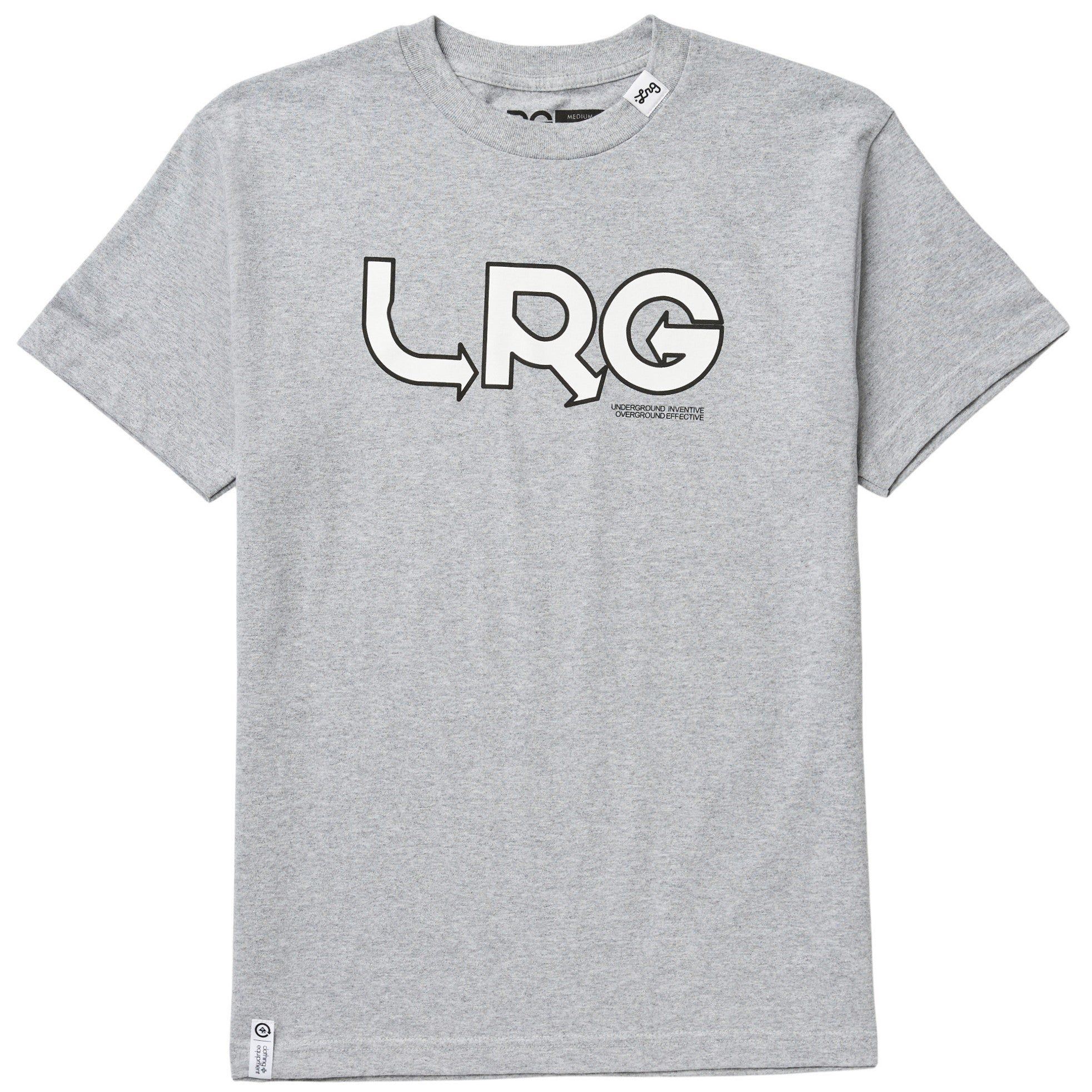 OVERGROUND INVENTIVE TEE - GREY HEATHER sold by Lrg