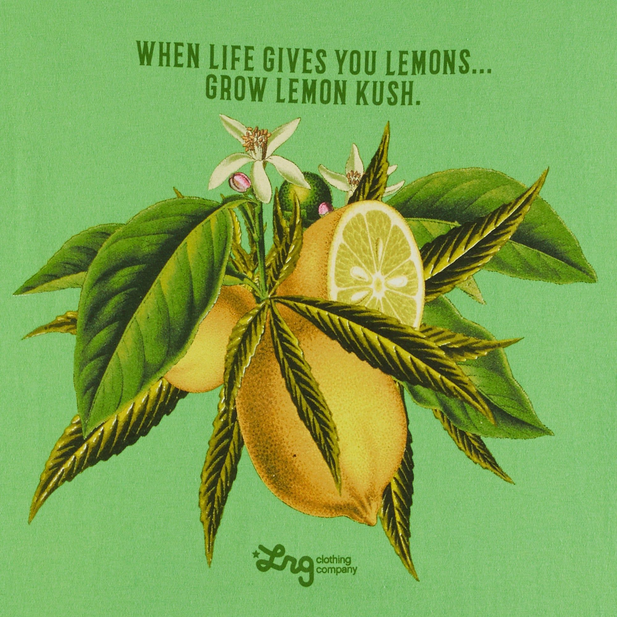 LEMON KUSH TEE LIME sold by Lrg product image thumbnail 2