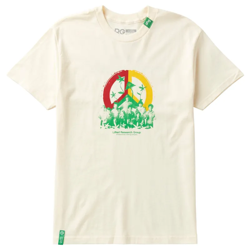 LOVE EVERYBODY TEE - CREAM sold by Lrg