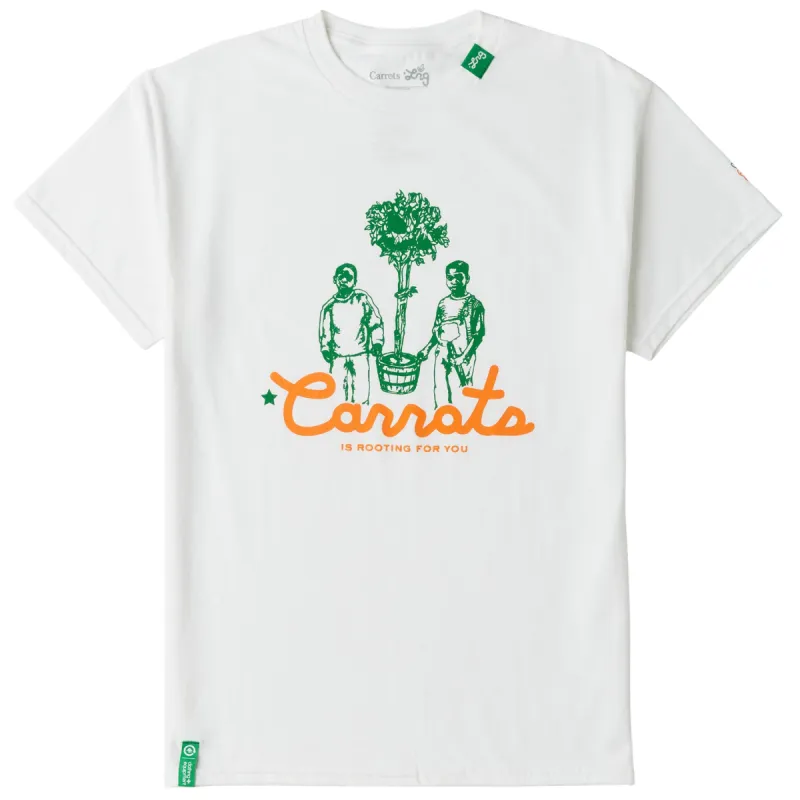 CARROTS X LRG ROOTING 4 LIFE TEE - WHITE sold by Lrg