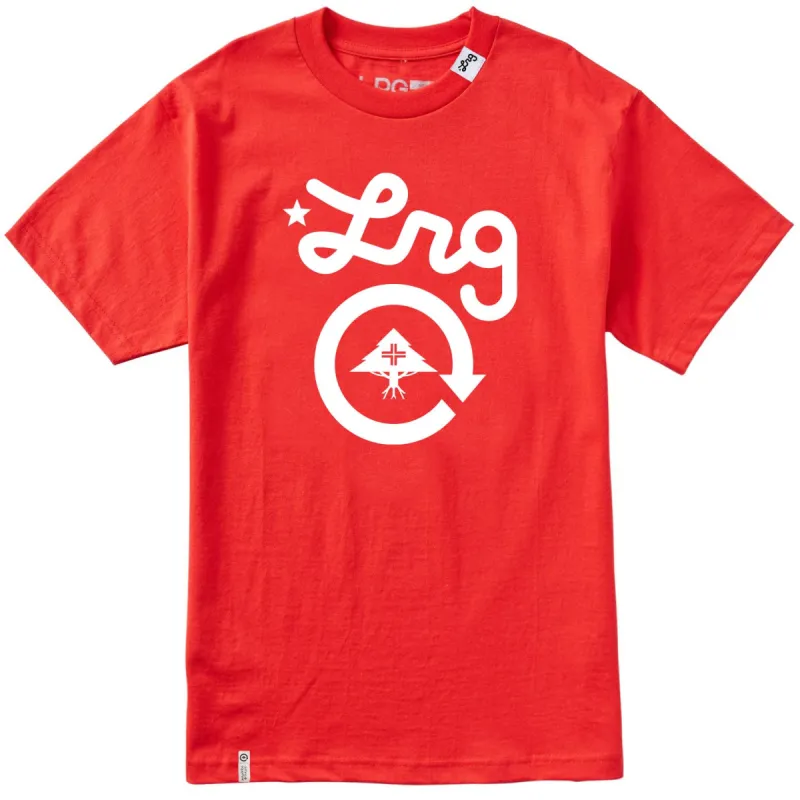 CYCLE LOGO TEE - RED sold by Lrg