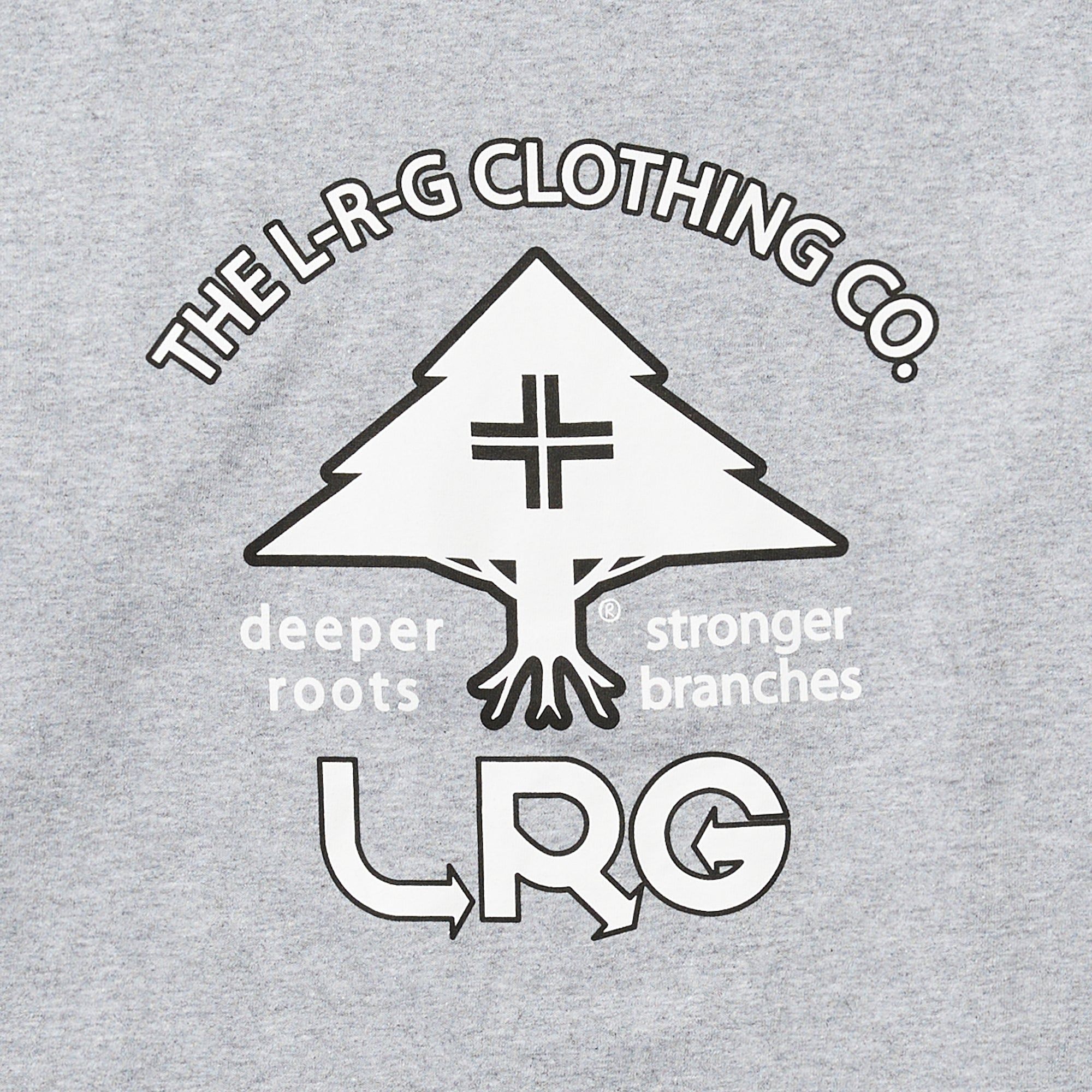 DEEPER BRANCHES LONG SLEEVE TEE - GREY HEATHER sold by Lrg product image thumbnail 2