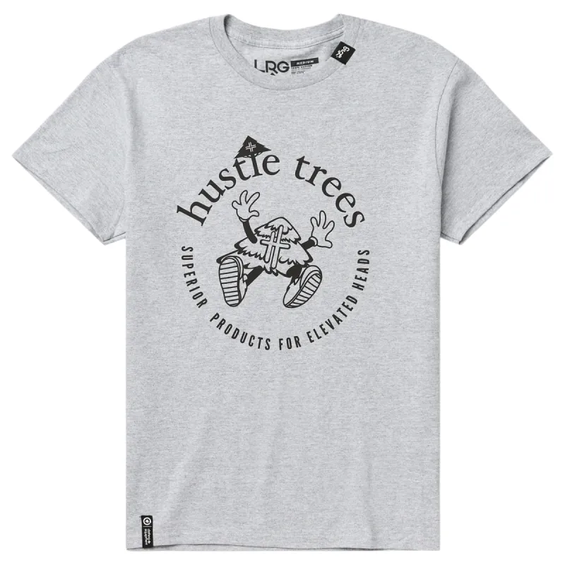 ELEVATED HEADS TEE - GREY HEATHER sold by Lrg