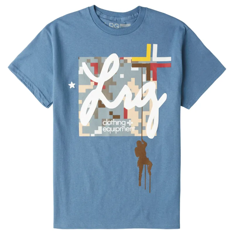 DIGI QUIPMENT TEE - INDIGO sold by Lrg