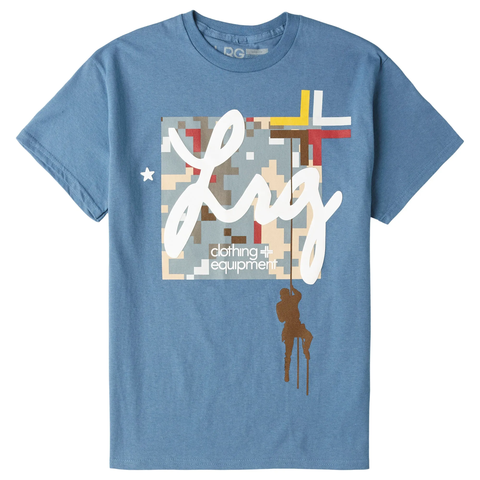 DIGI QUIPMENT TEE - INDIGO sold by Lrg