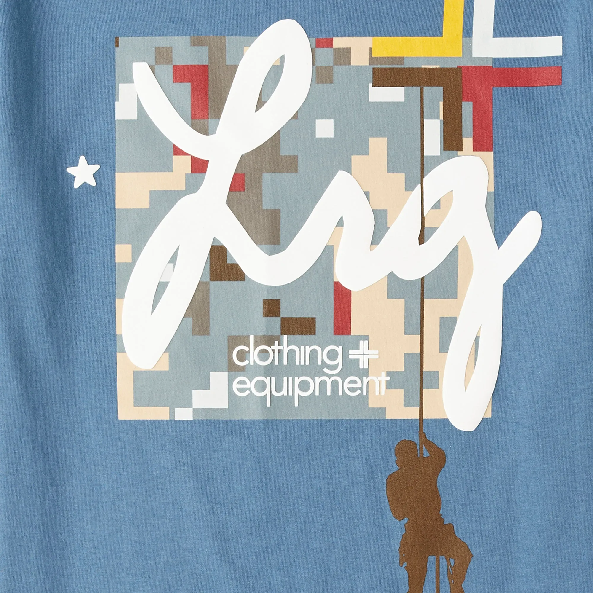 DIGI QUIPMENT TEE - INDIGO sold by Lrg product image thumbnail 2