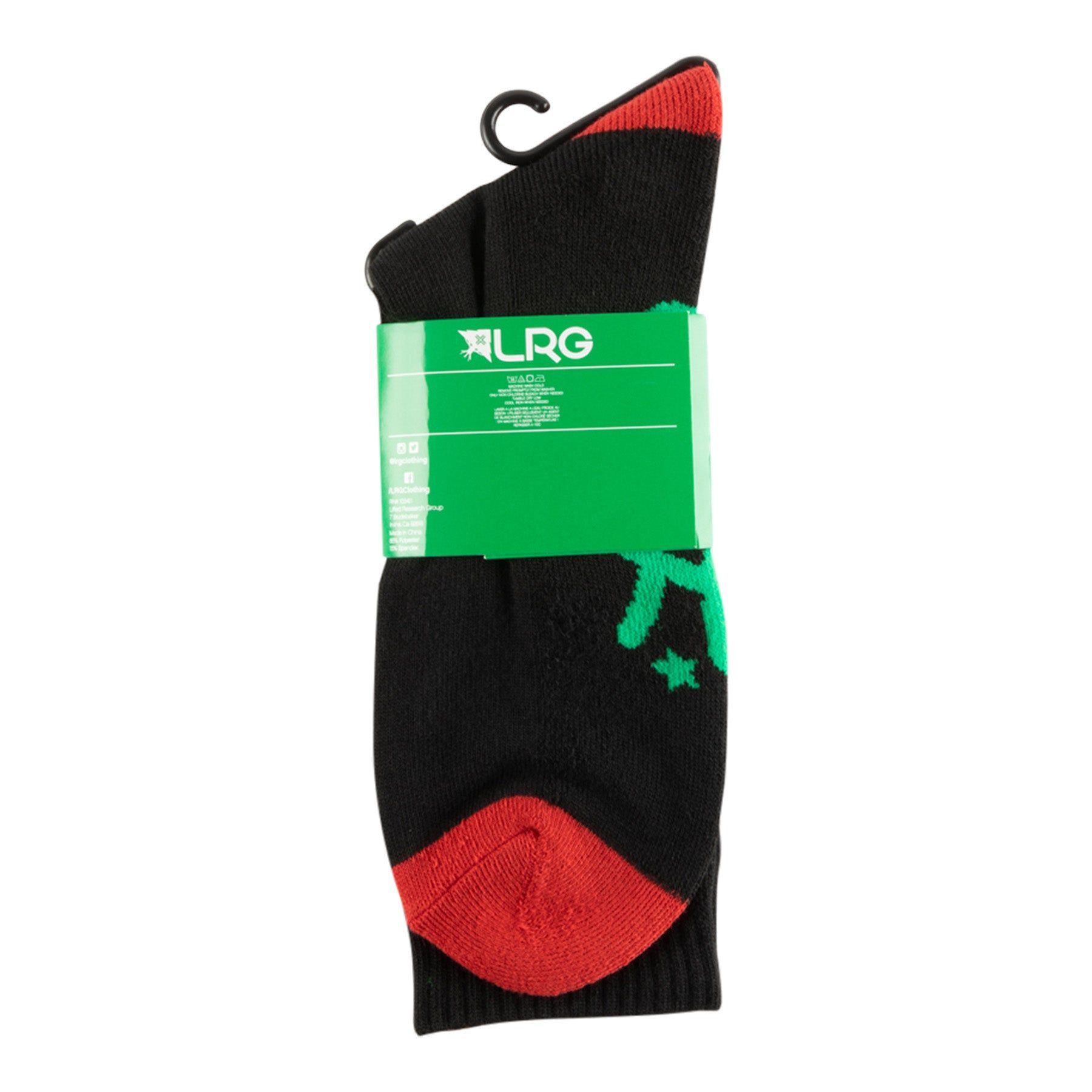 GIRAFFE CREW SOCKS - BLACK/GOLD sold by Lrg product image thumbnail 3