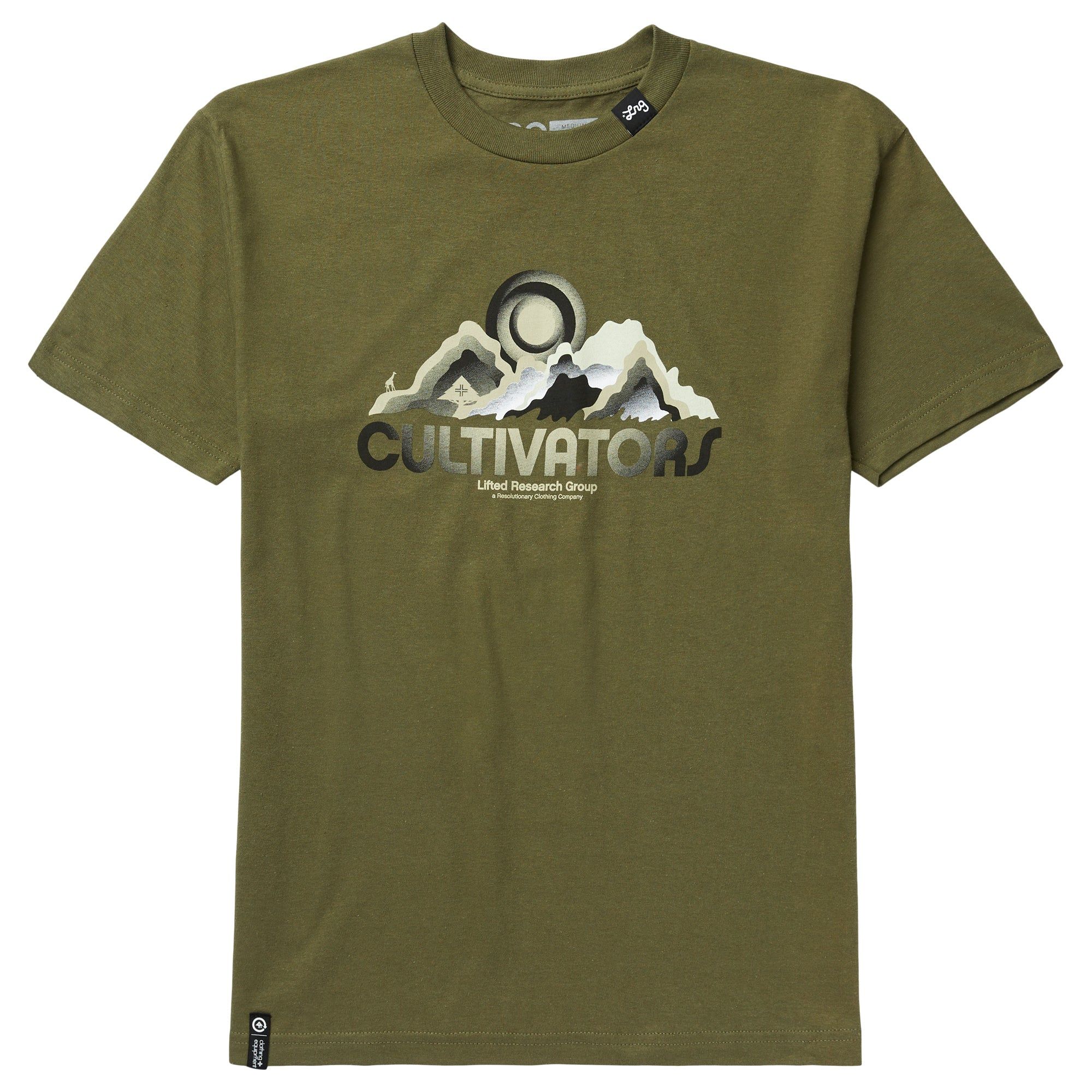 CULTIVATORS TEE - MILITARY GREEN sold by Lrg