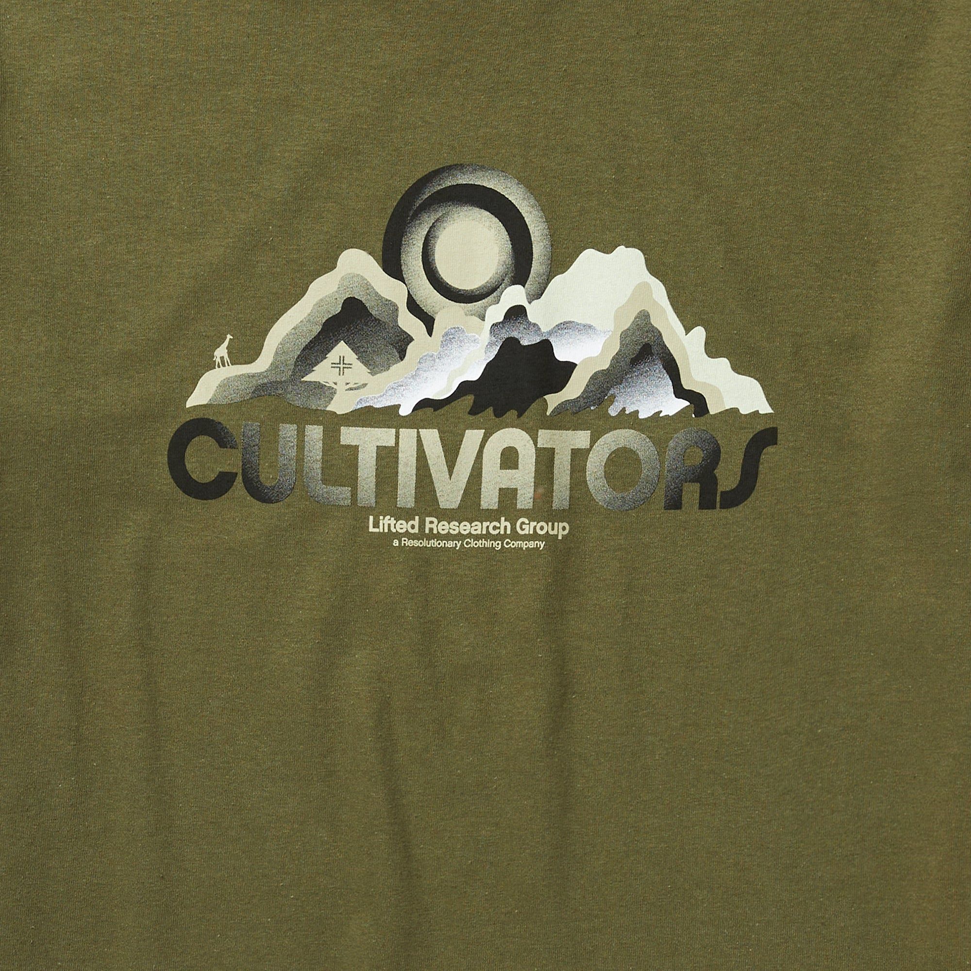 CULTIVATORS TEE - MILITARY GREEN sold by Lrg product image thumbnail 2