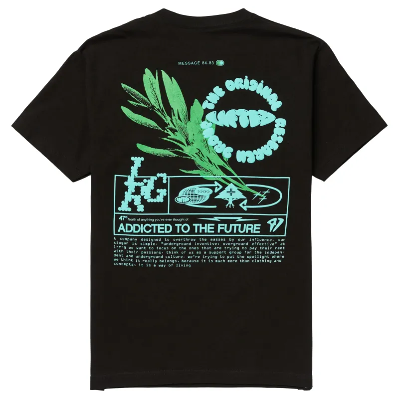 ADDICTED FUTURE TEE - BLACK sold by Lrg