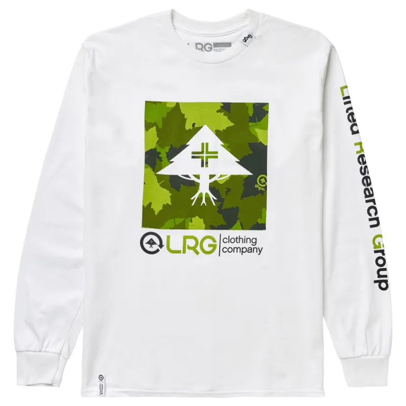 HIGHEST MAPLE LONG SLEEVE TEE - WHITE sold by Lrg