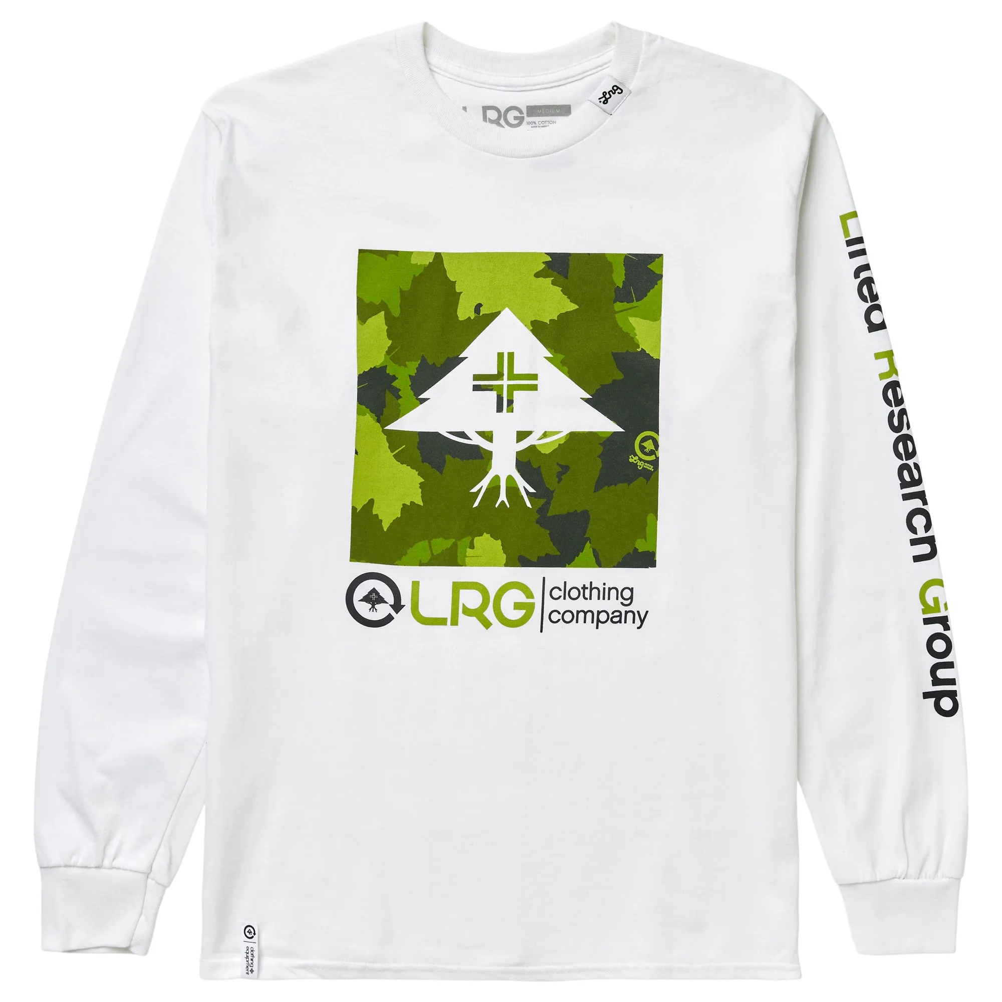 HIGHEST MAPLE LONG SLEEVE TEE - WHITE sold by Lrg