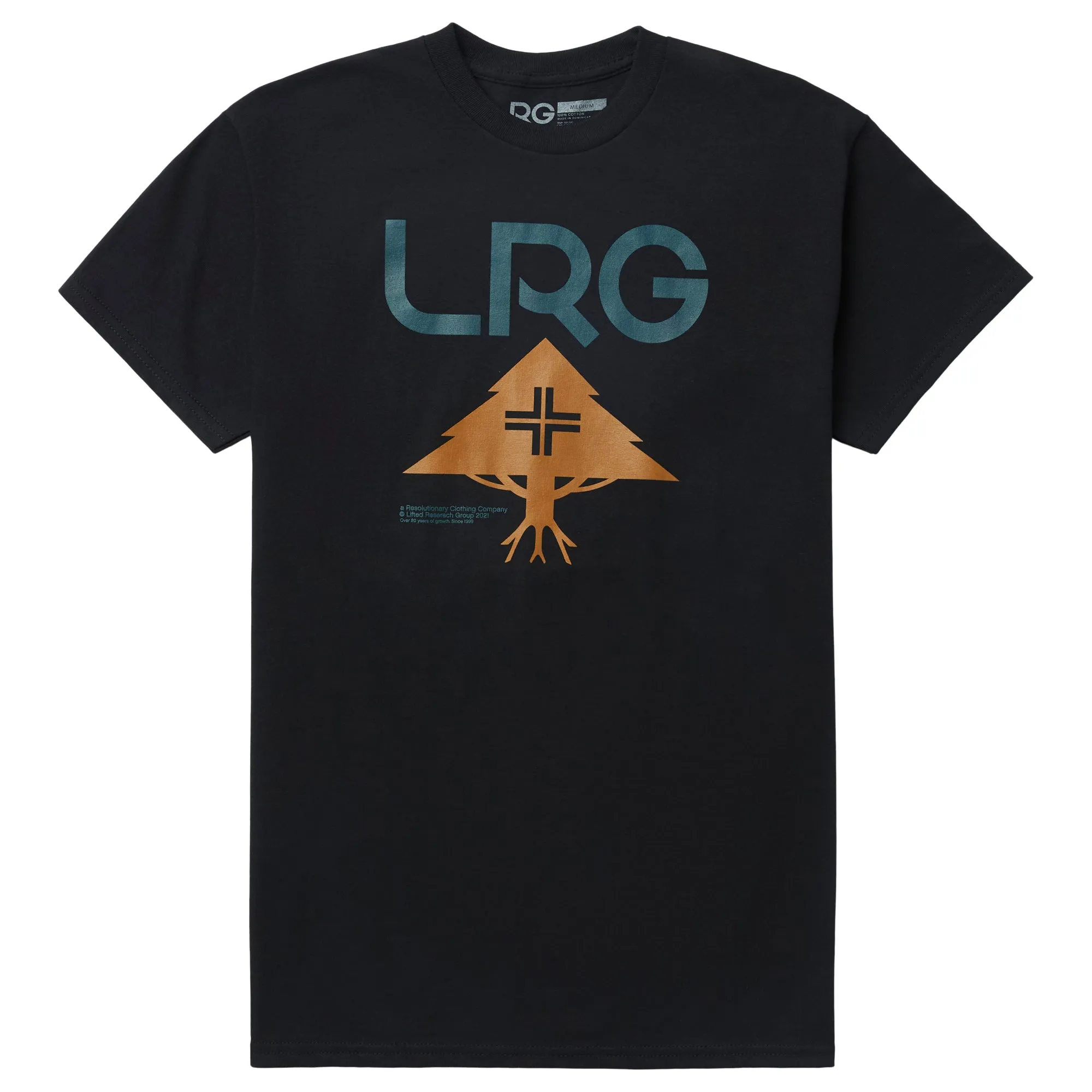 20 STACKED TEE - BLACK sold by Lrg