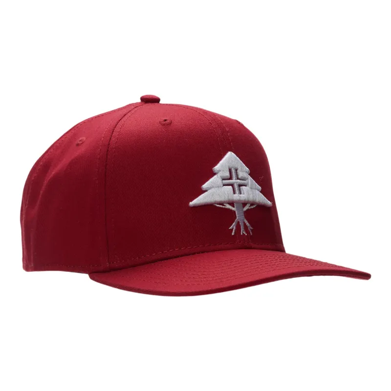 LEGACY TREE SNAPBACK HAT - RED sold by Lrg