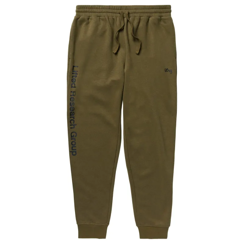 LIFTED SCRIPT JOGGER SWEATPANTS - MILITARY sold by Lrg