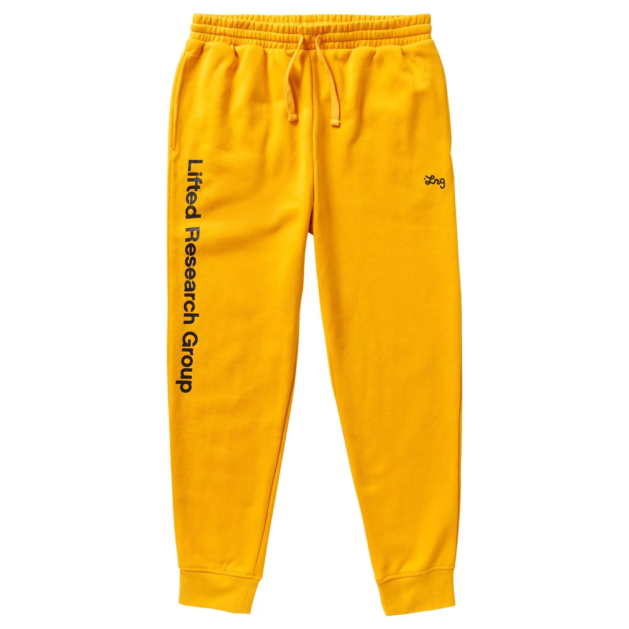 LIFTED SCRIPT JOGGER SWEATPANTS - GOLD sold by Lrg product image thumbnail 5