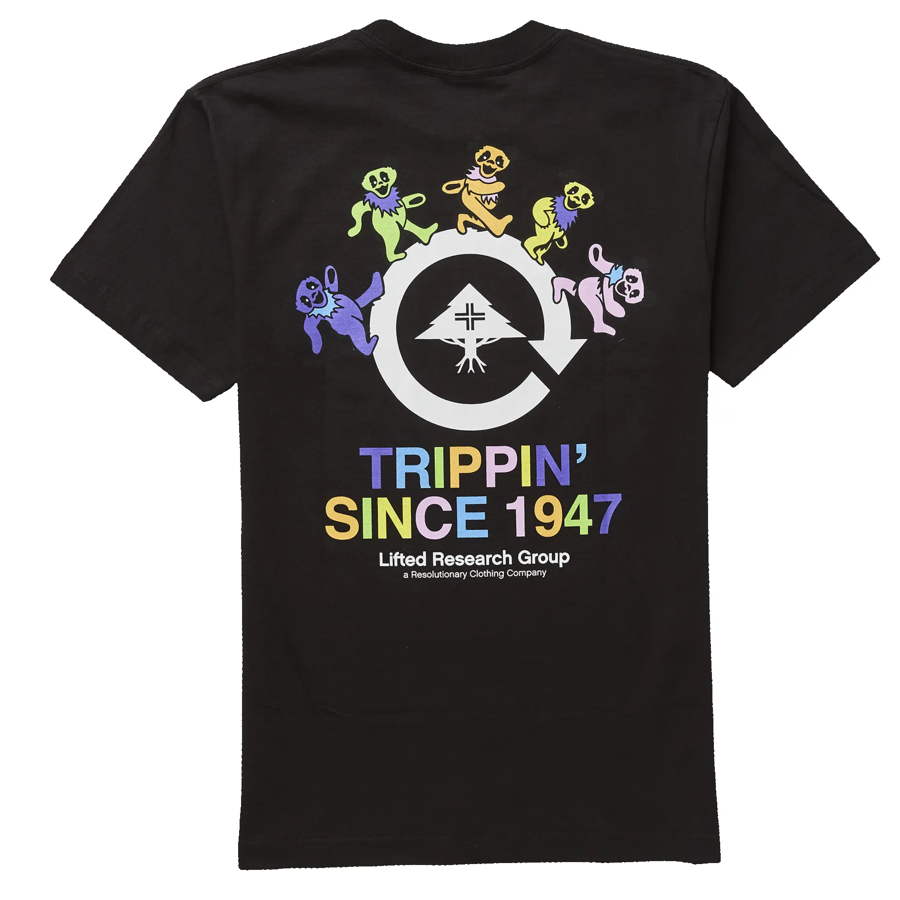 TRIPPIN BEARS TEE - BLACK sold by Lrg product image thumbnail 4