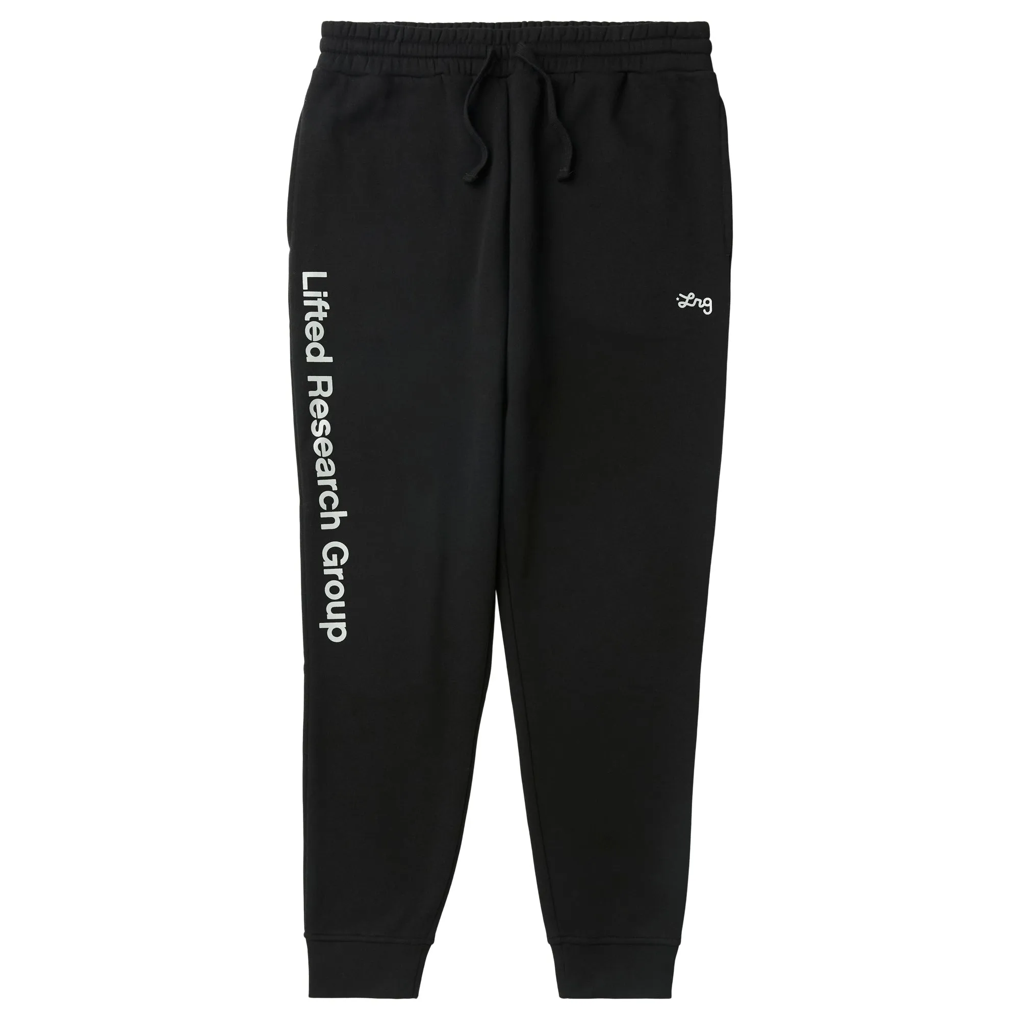 REFLECTIVE LIFTED SCRIPT JOGGER SWEATPANTS - BLACK sold by Lrg product image thumbnail 4