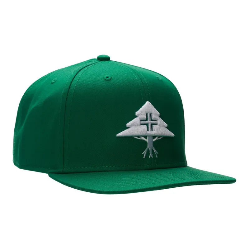 LEGACY TREE SNAPBACK HAT - GREEN sold by Lrg