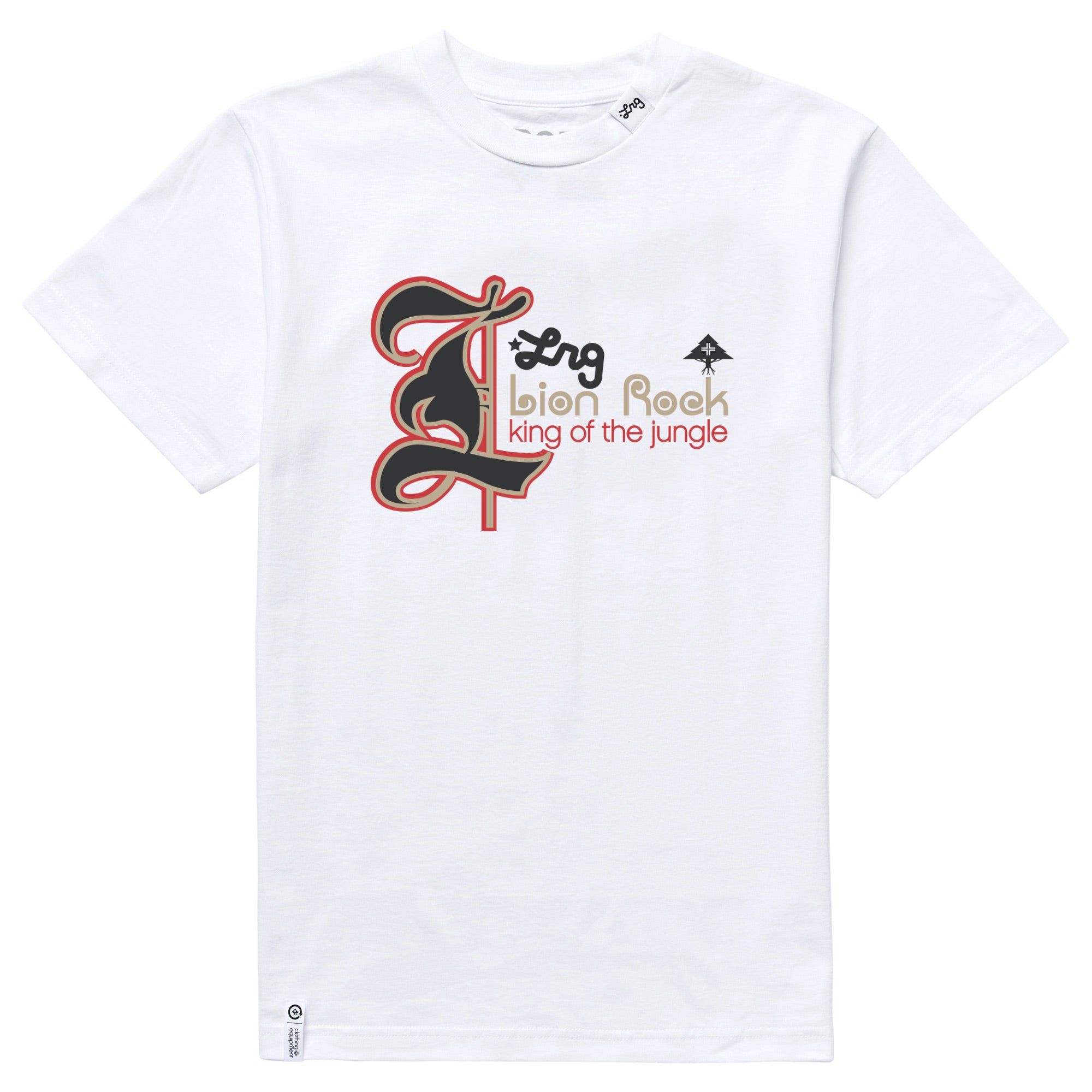 LION ROCK TEE - WHITE sold by Lrg