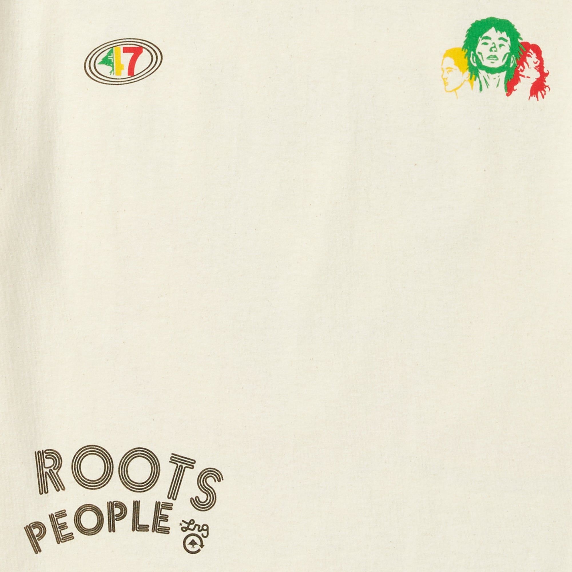 47 ROOTS PEOPLE TEE - CREAM sold by Lrg product image thumbnail 3
