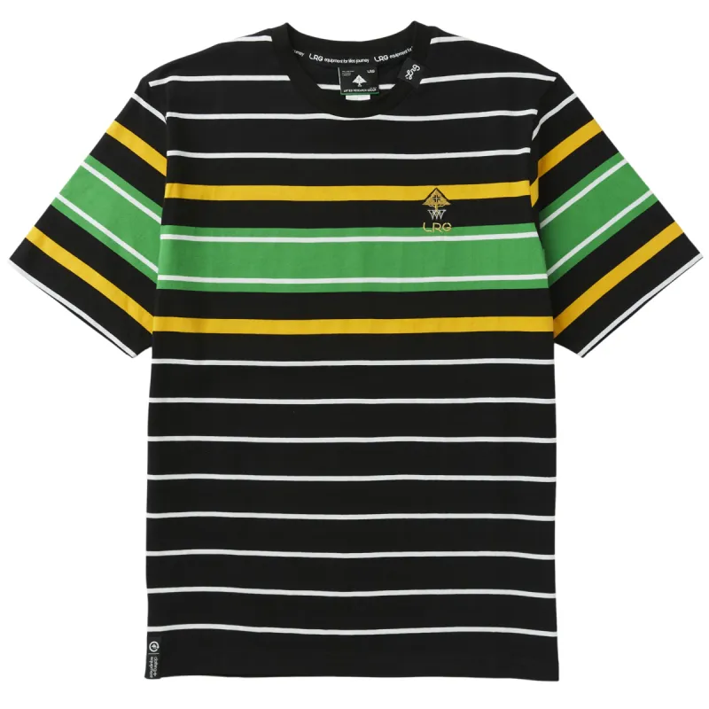 TIP OFF KNIT TEE - BLACK sold by Lrg