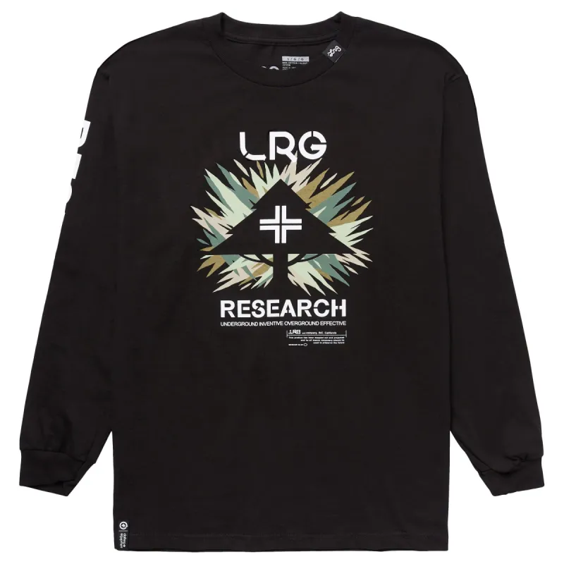 UNDERGROUND CORE LONG SLEEVE TEE - BLACK sold by Lrg