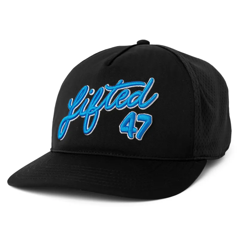 LIFTED 47 MESH ADJUSTABLE HAT - BLACK sold by Lrg