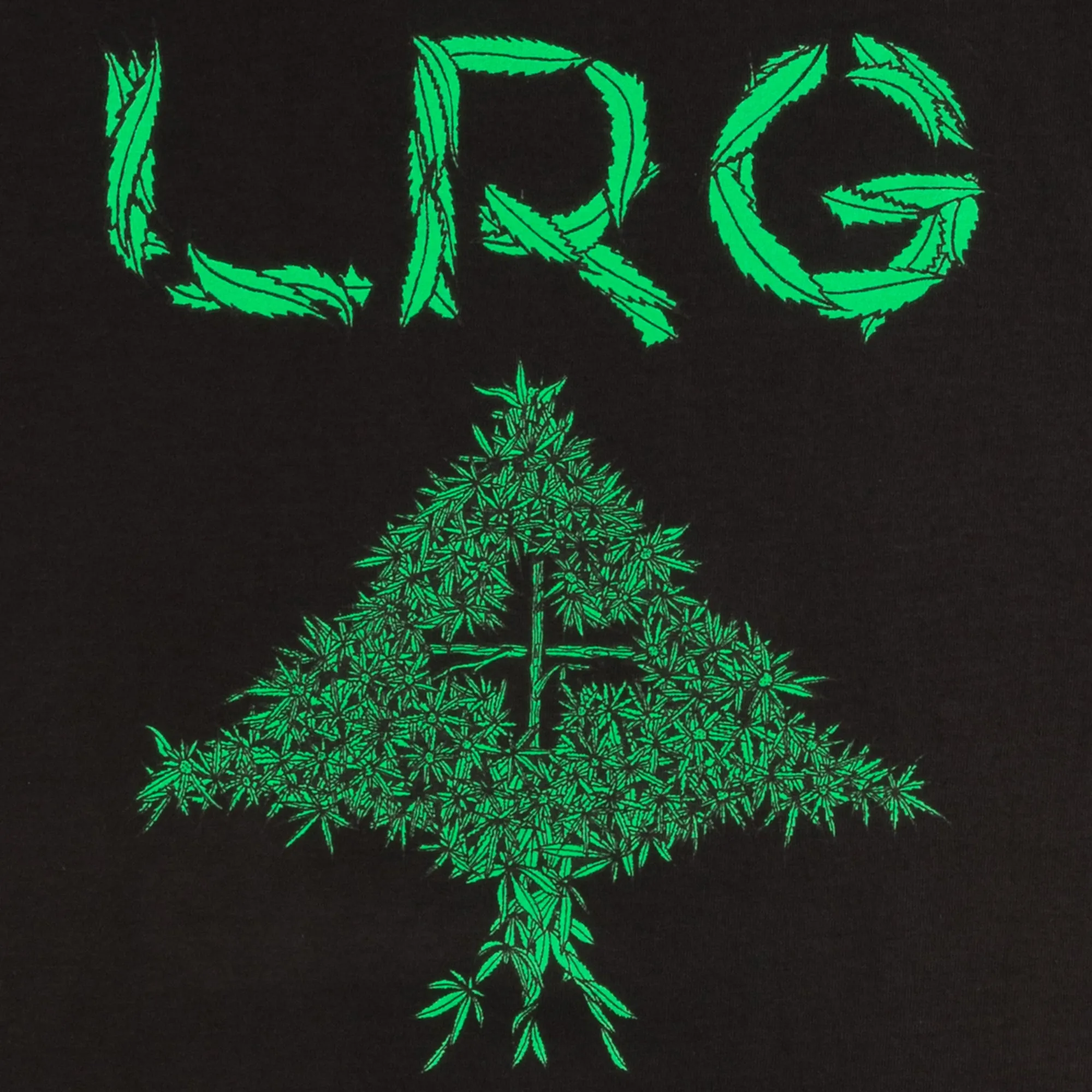 CHRONIC TREE TEE - BLACK sold by Lrg product image thumbnail 2