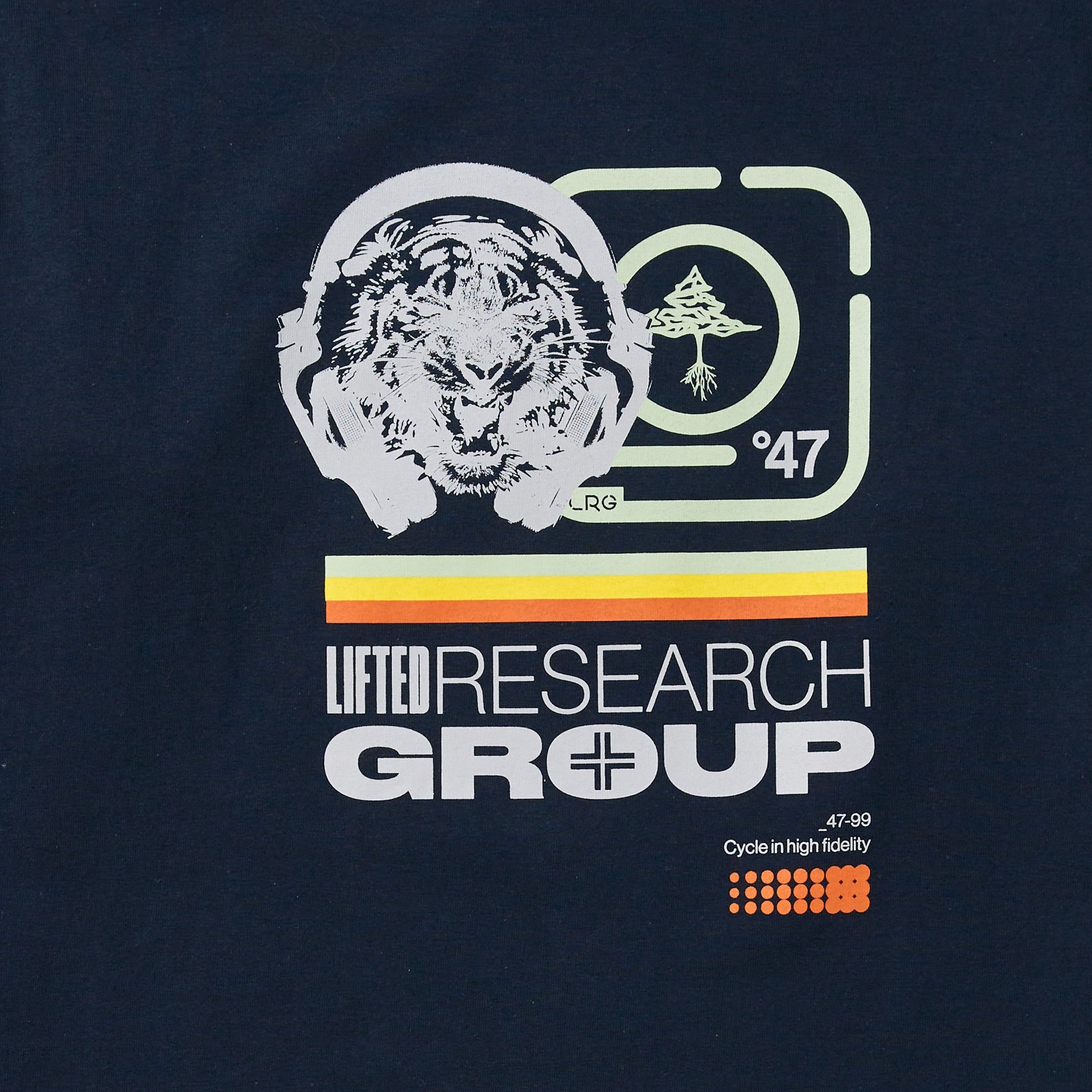 HIGH FIDELITY LONG SLEEVE TEE - NAVY sold by Lrg product image thumbnail 2