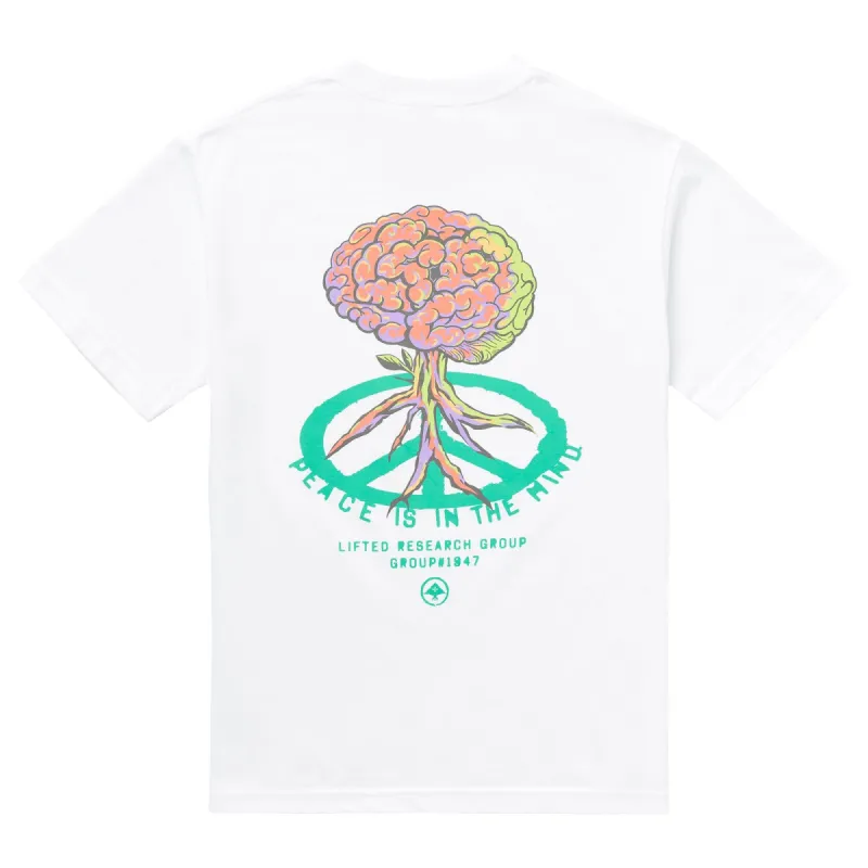 PEACEFUL MIND TEE - WHITE sold by Lrg