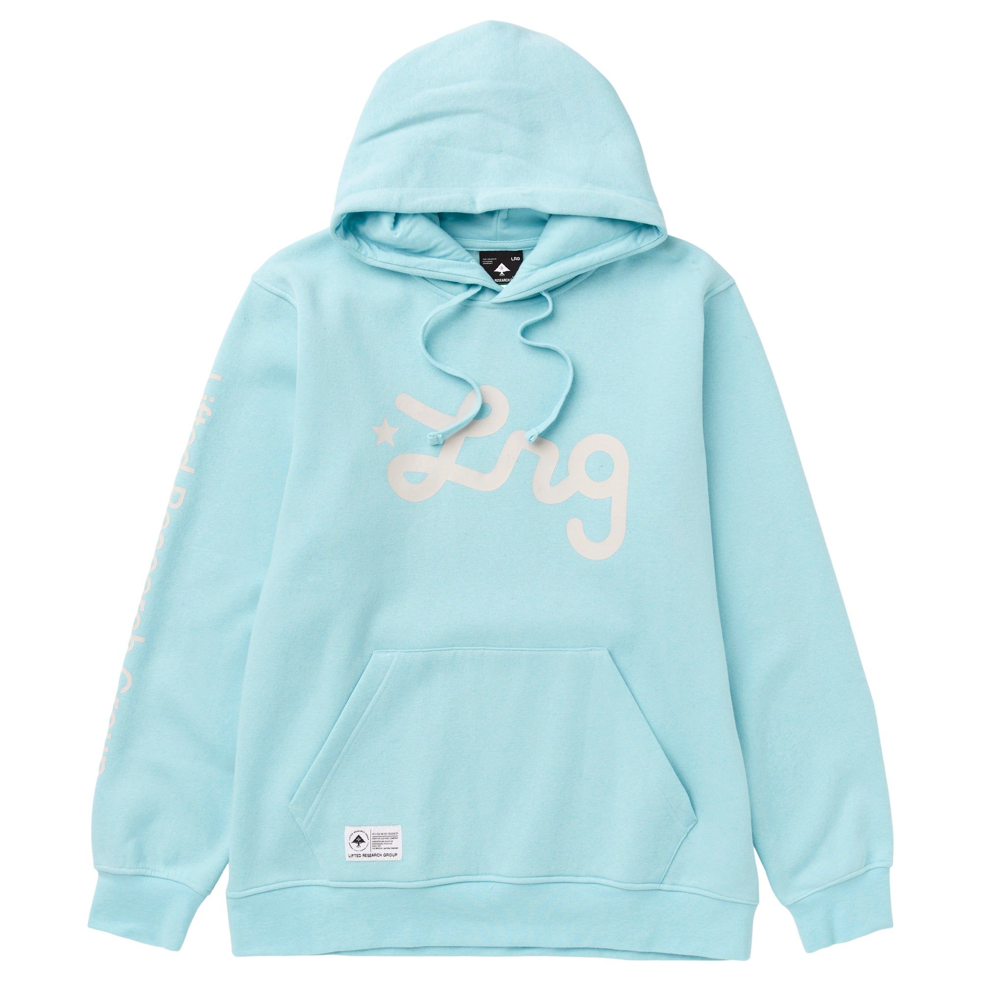 LIFTED SCRIPT PULLOVER HOODIE - LIGHT BLUE sold by Lrg
