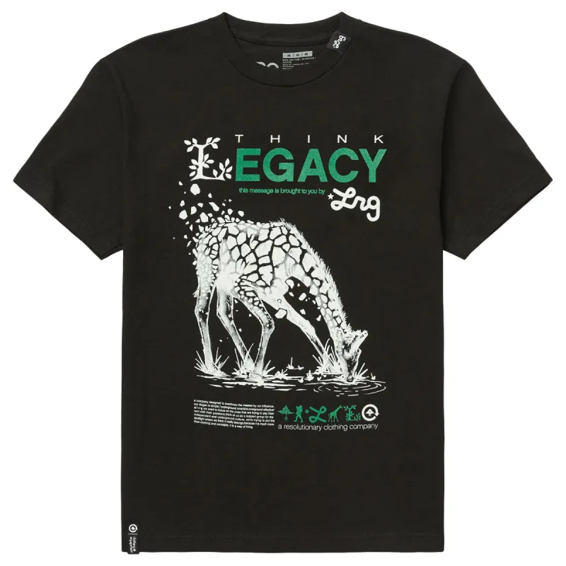 THINK LEGACY TEE - BLACK sold by Lrg