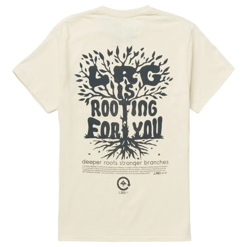 FOREVER ROOTING FOR YOU TEE - CREAM sold by Lrg