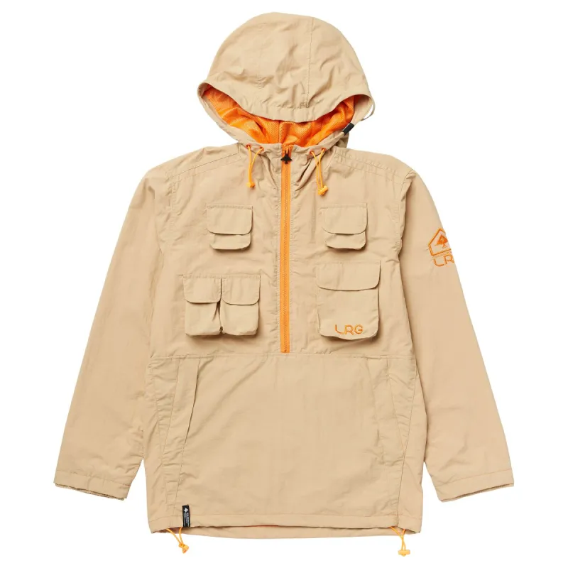 PLANT MISSION ANORAK JACKET - LIGHT BROWN sold by Lrg