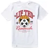 RESEARCH PANDA TEE - WHITE sold by Lrg