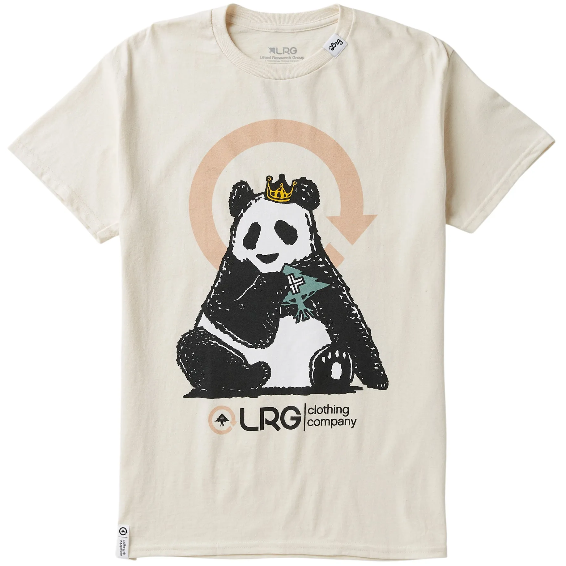 PANDA TREE KING TEE - CREAM sold by Lrg