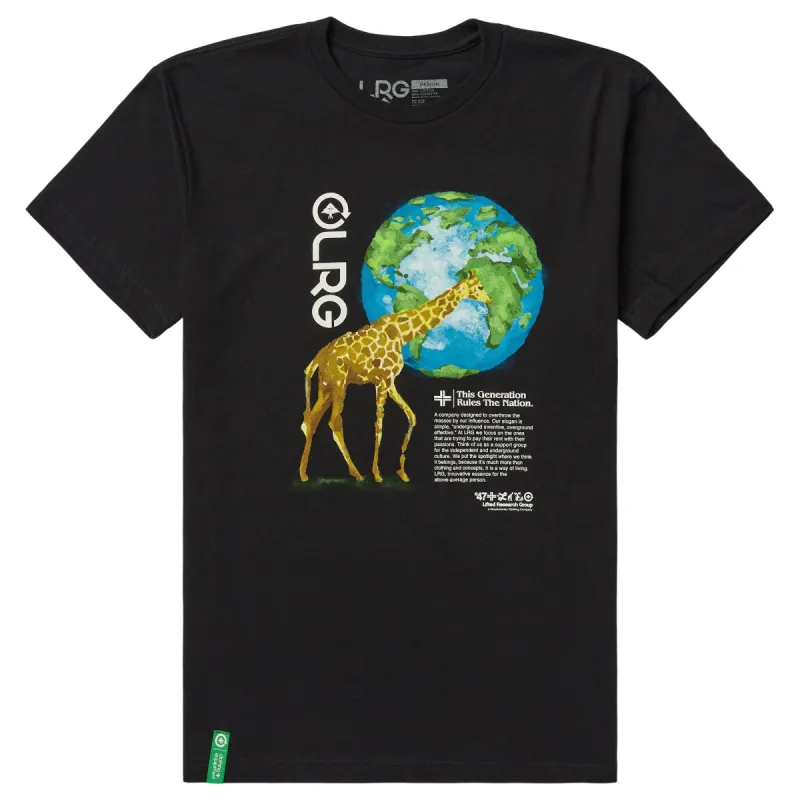 ECO RULES THE WORLD TEE - BLACK sold by Lrg