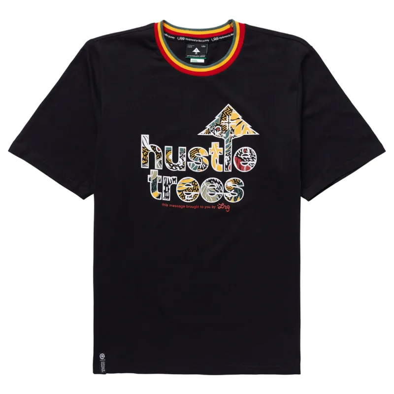TROPIC HUSTLE KNIT TEE - BLACK sold by Lrg