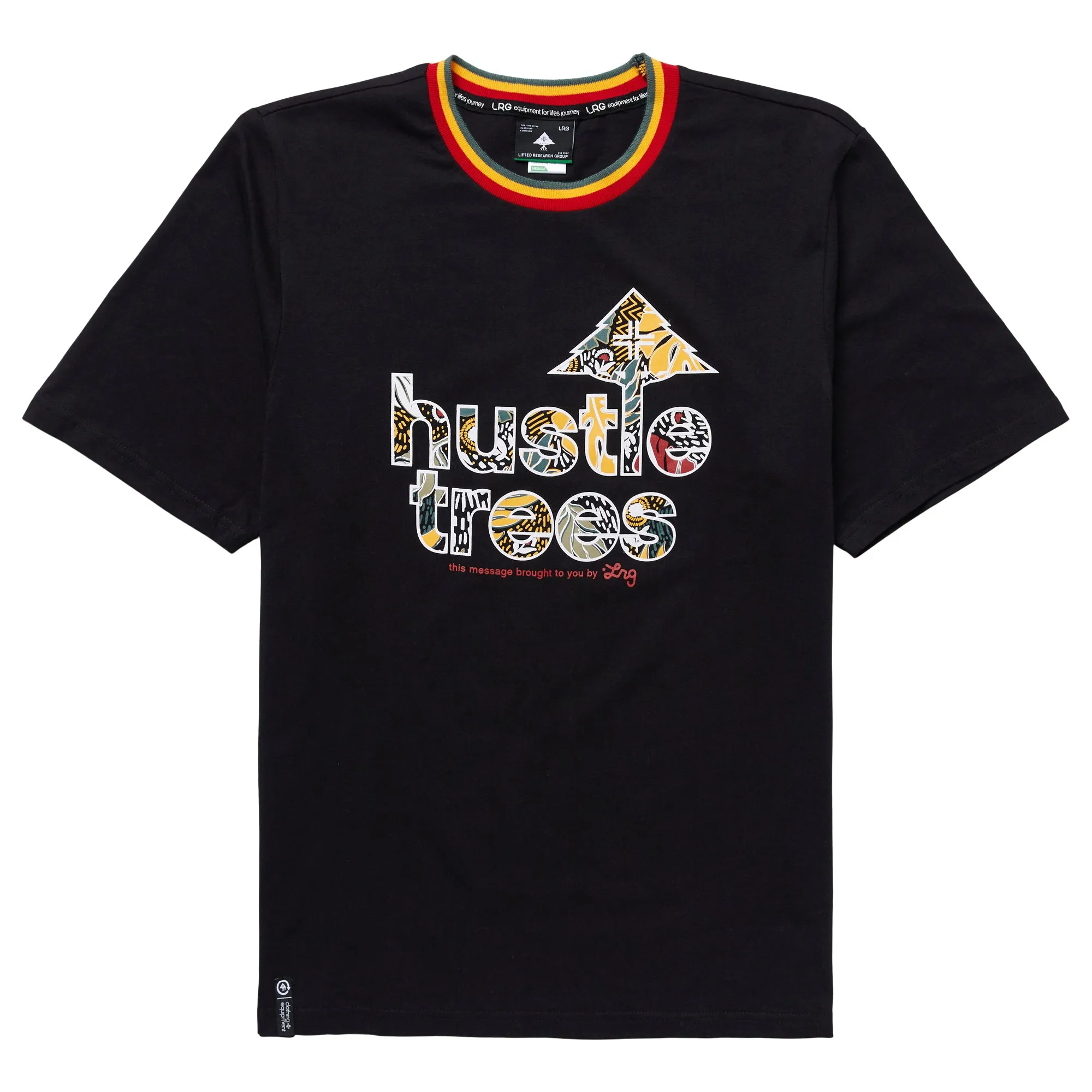 TROPIC HUSTLE KNIT TEE - BLACK sold by Lrg