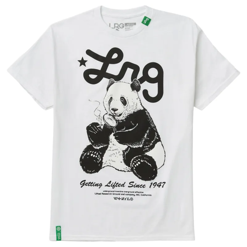 PANDA MAG LITE TEE - WHITE sold by Lrg