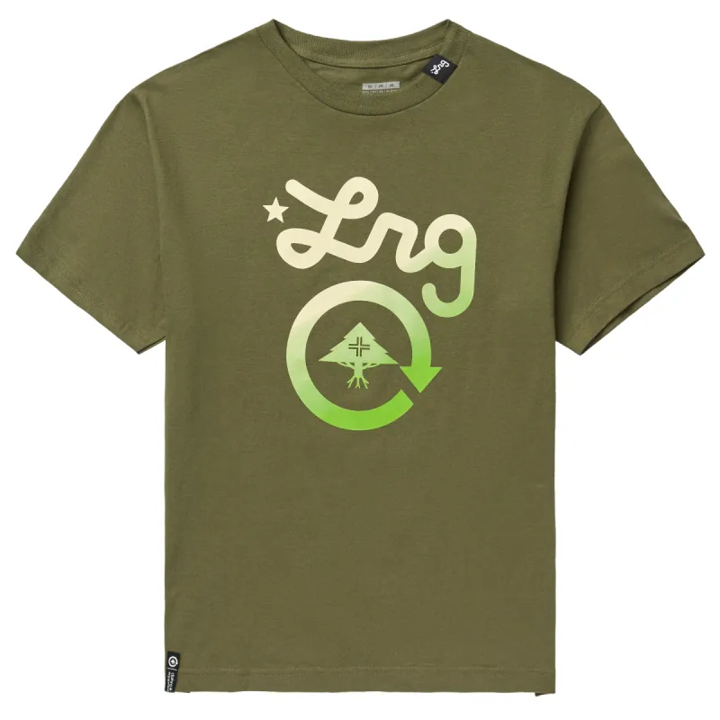 WESTERN LOGO TEE - MILITARY GREEN sold by Lrg