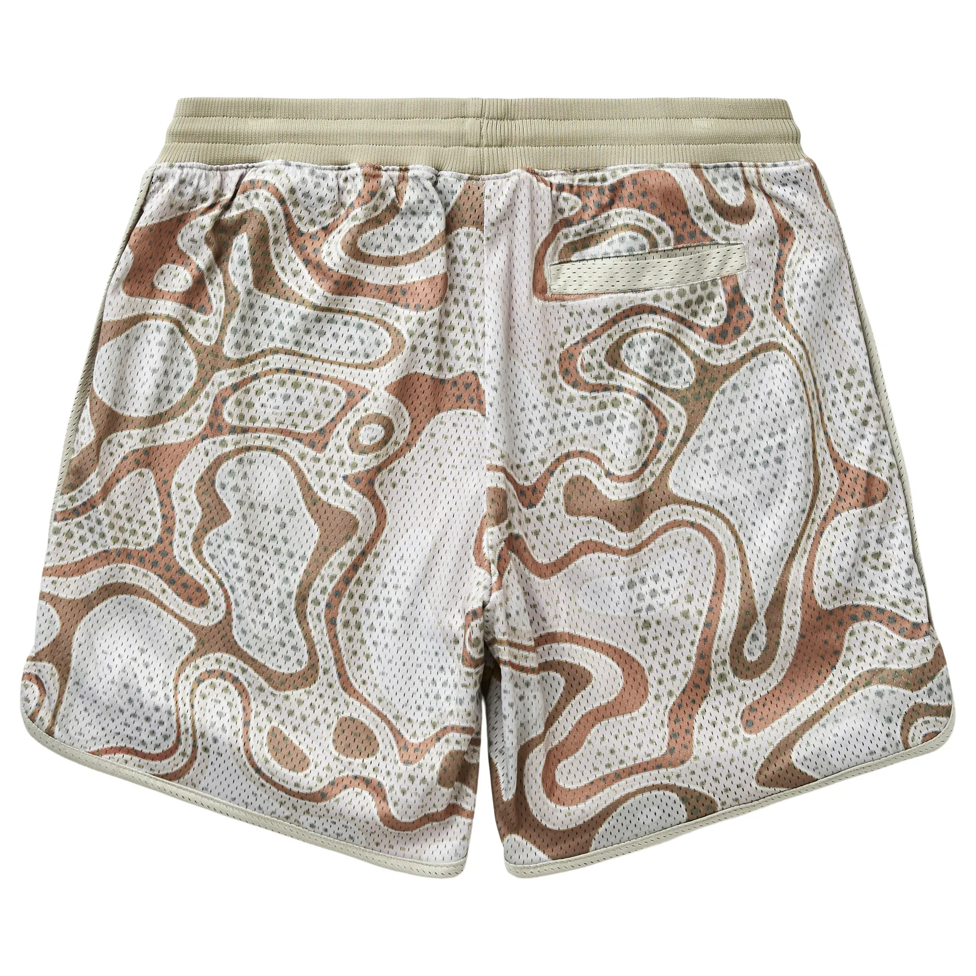 TRAILHEAD MESH SHORTS - OATMEAL sold by Lrg product image thumbnail 2
